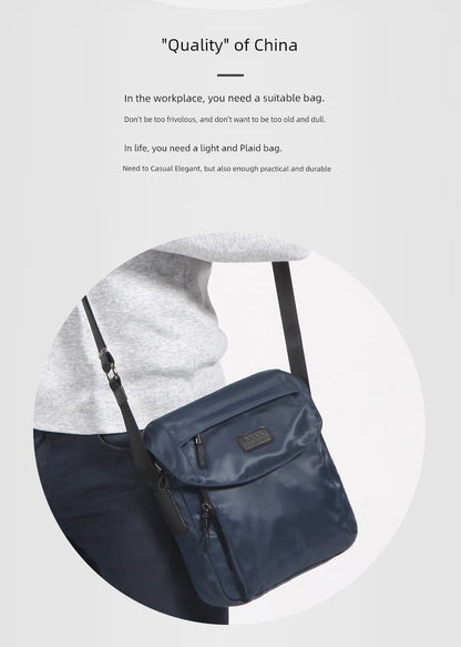 Canvas Grip Crossbody Bag