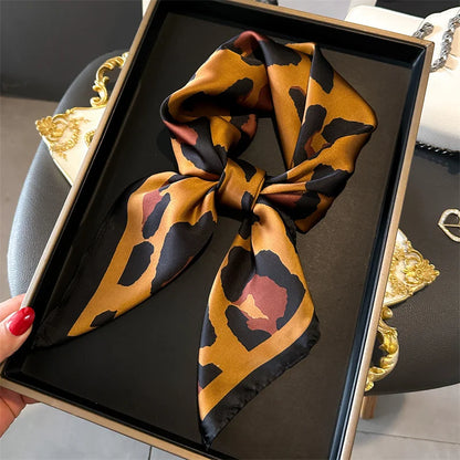 Luxury Silk Print Scarf