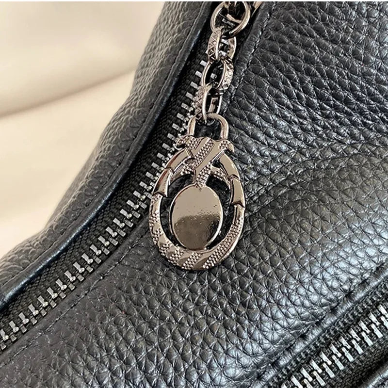 Tassel Luxe Leather Satchel