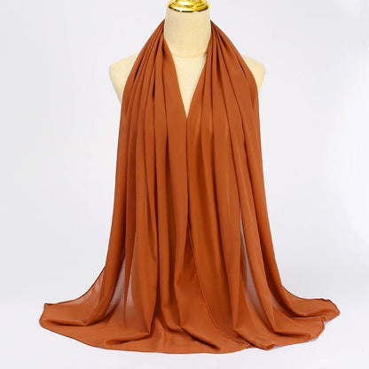 Chiffon Muslim Hijab Scarf