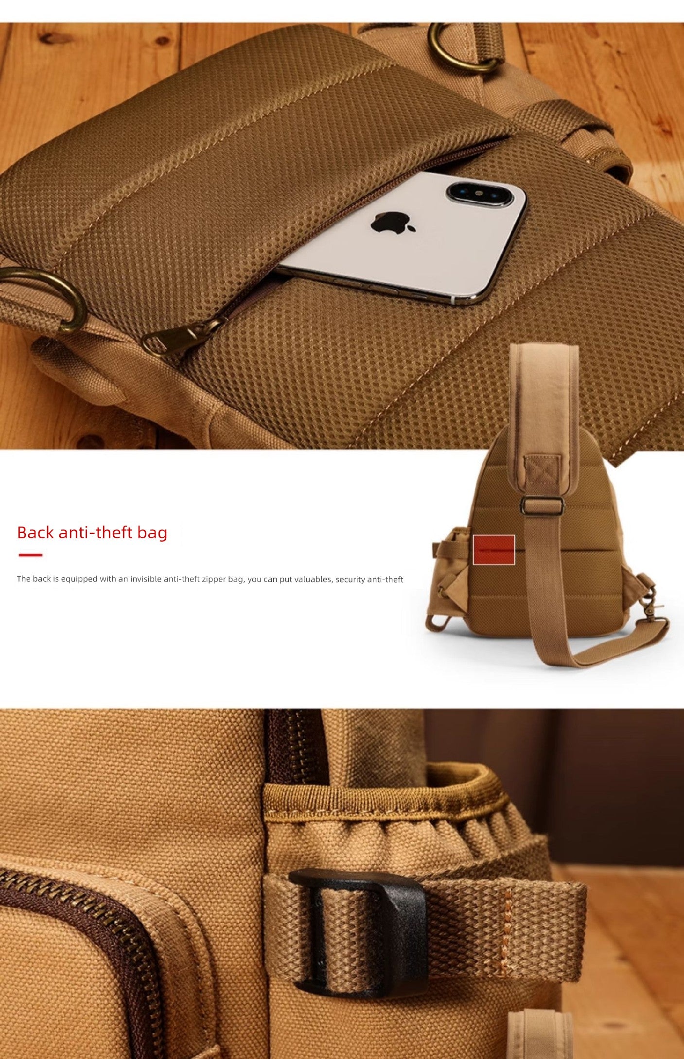 Canvas Urban Sling Bag
