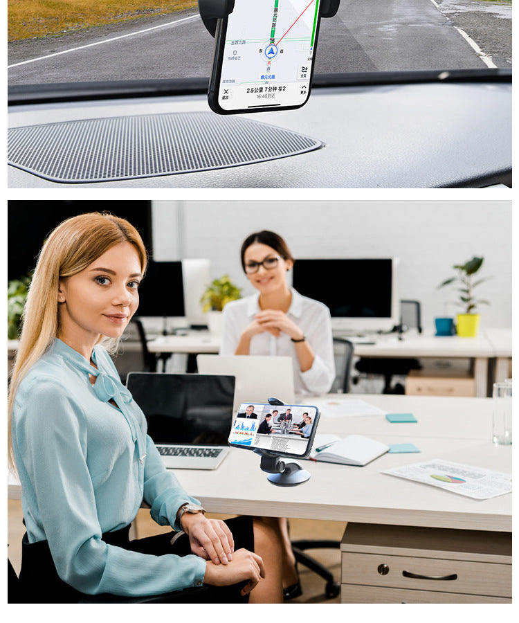 Gravity Grip Suction Car Mount
