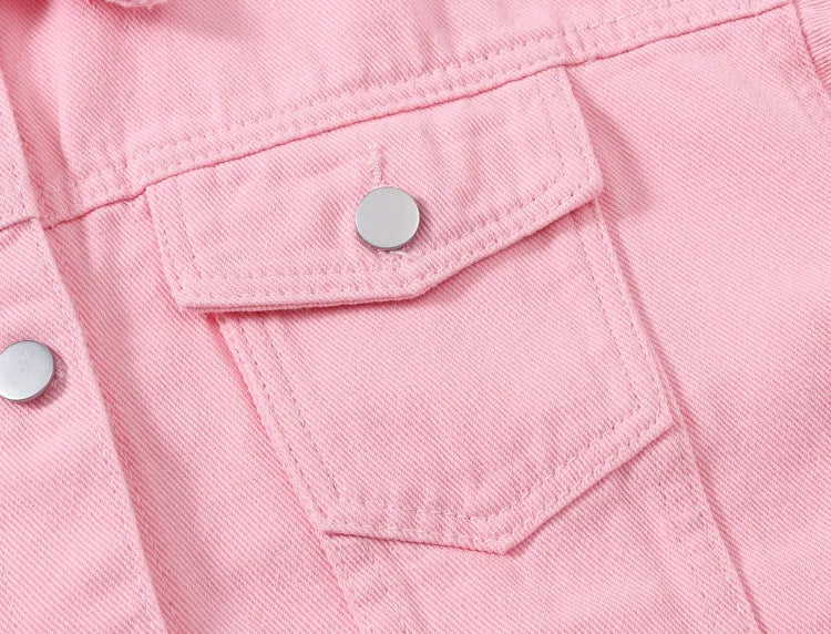 Stylish Slim Fit Denim Coat