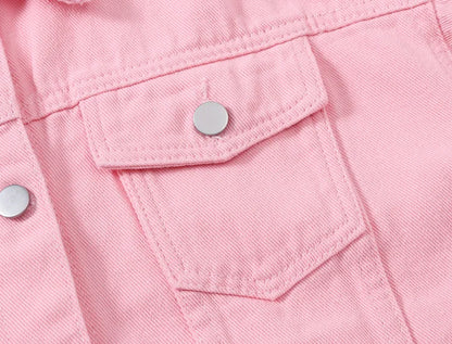 Stylish Slim Fit Denim Coat