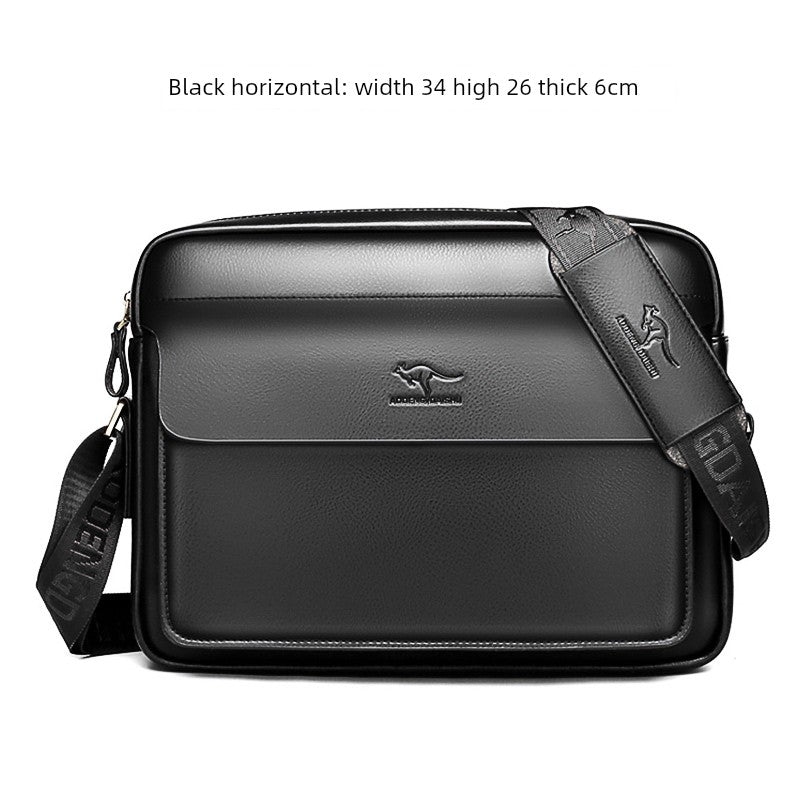 UrbanEdge Leather Sling Pack
