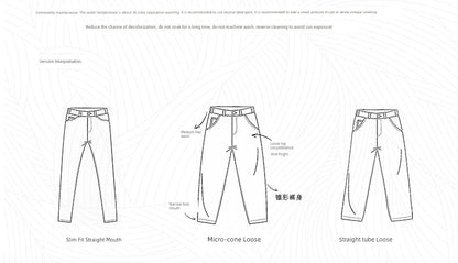 Trendy Fleece-lined Denim Jeans