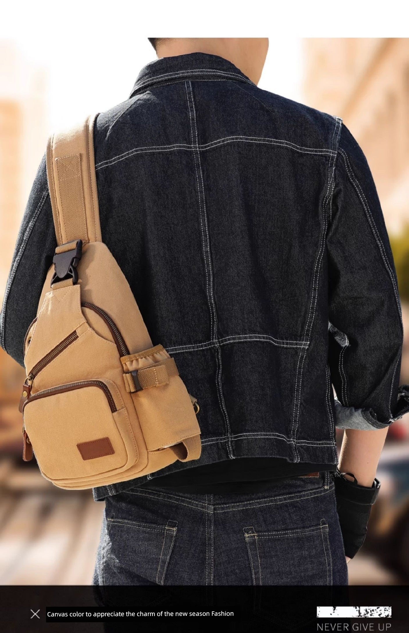 Canvas Urban Sling Bag
