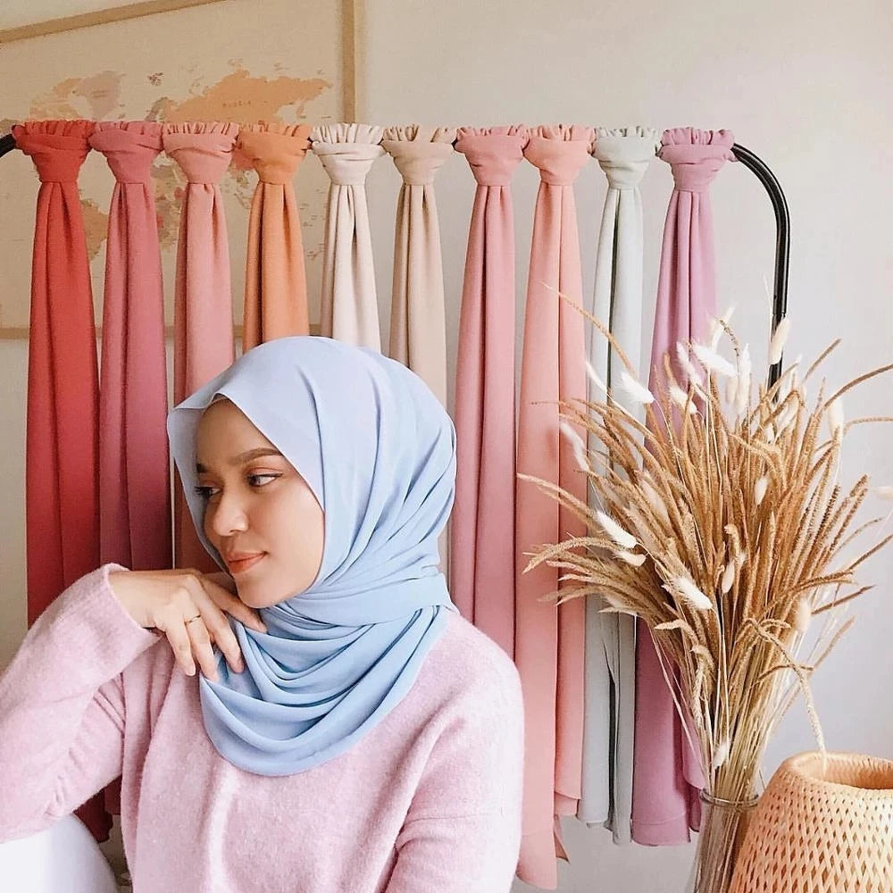 Chiffon Muslim Hijab Scarf