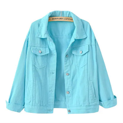 Stylish Slim Fit Denim Coat