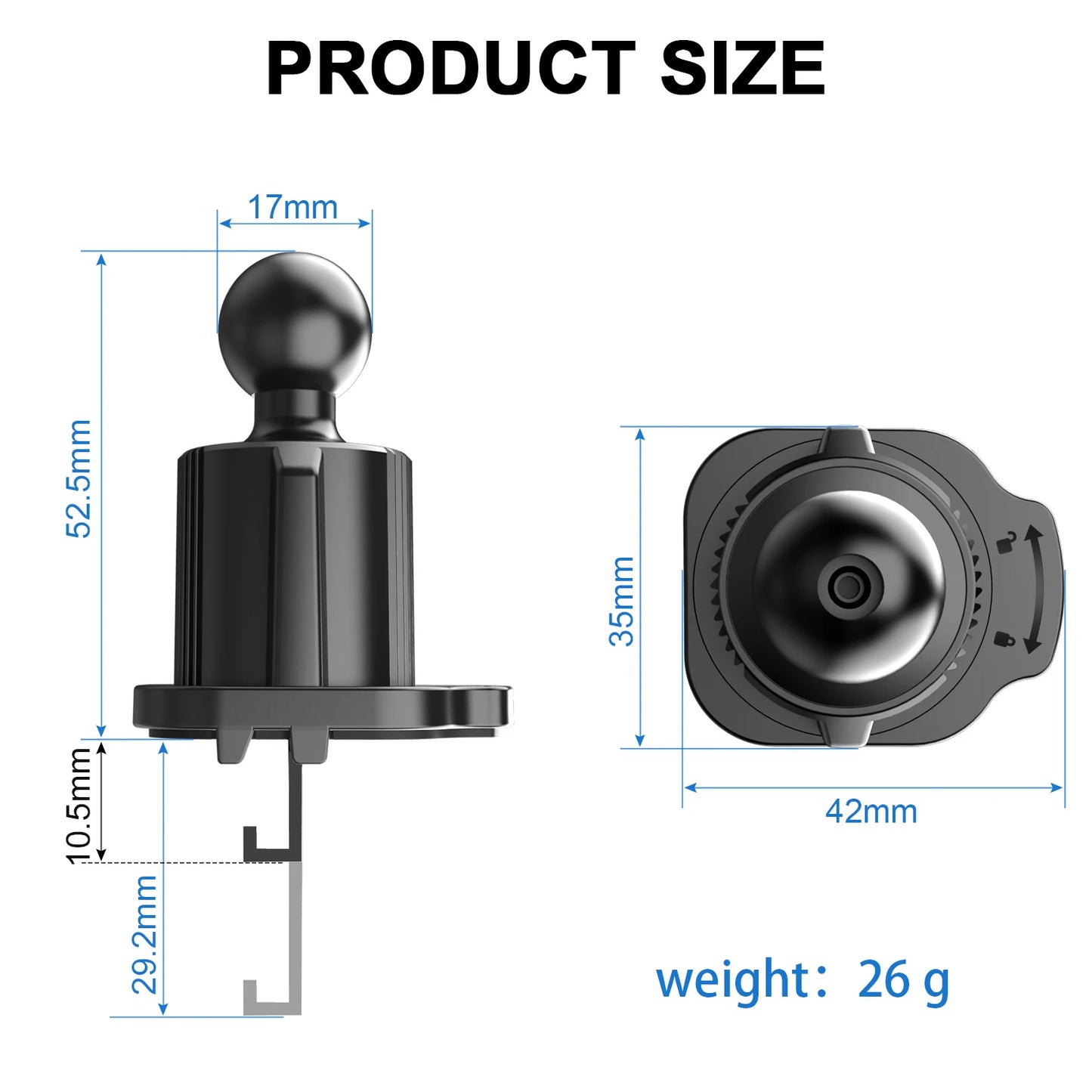 Magnetic Car Phone Mount