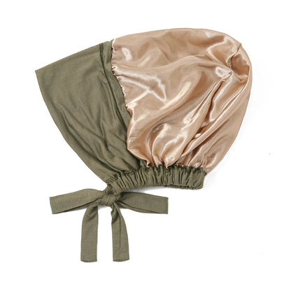 Modal Satin Hijab Cap