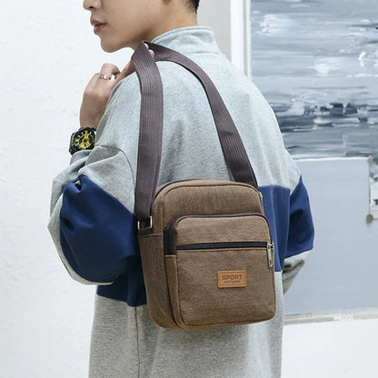 Clyine Canvas Business Crossbody