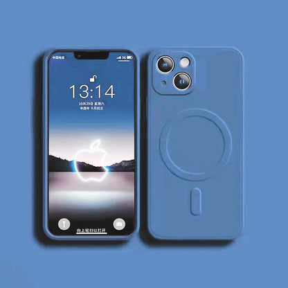 LuxeSilk MagSafe Silicone Case (iPhone Series)