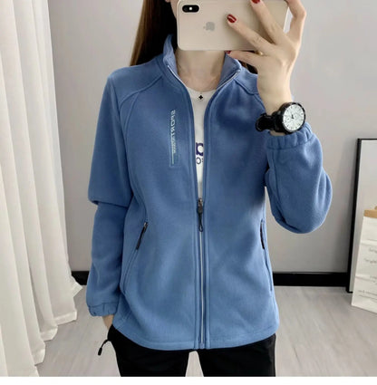 Plus Size Fleece Winter Coat