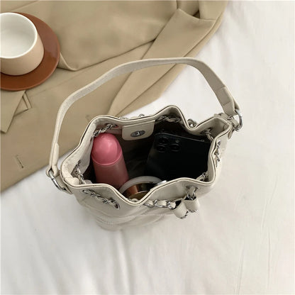 Car Sewing Bucket Shoulder Bag