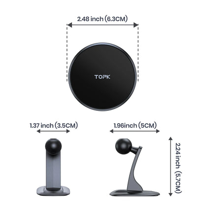 TOPK MagSafe Car Phone Holder