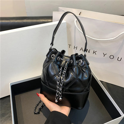 Car Sewing Bucket Shoulder Bag