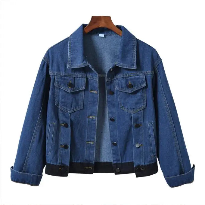 Stylish Slim Fit Denim Coat