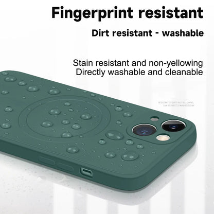 LuxeSilk MagSafe Silicone Case (iPhone Series)