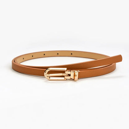 Candy Color Thin Waist Belt