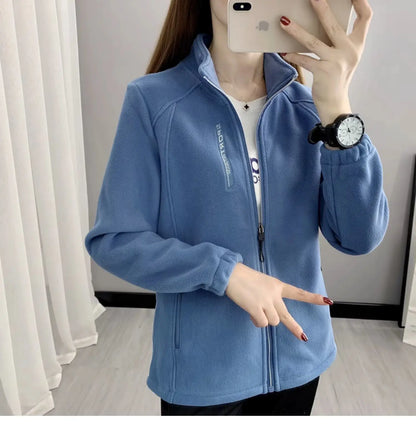 Plus Size Fleece Winter Coat