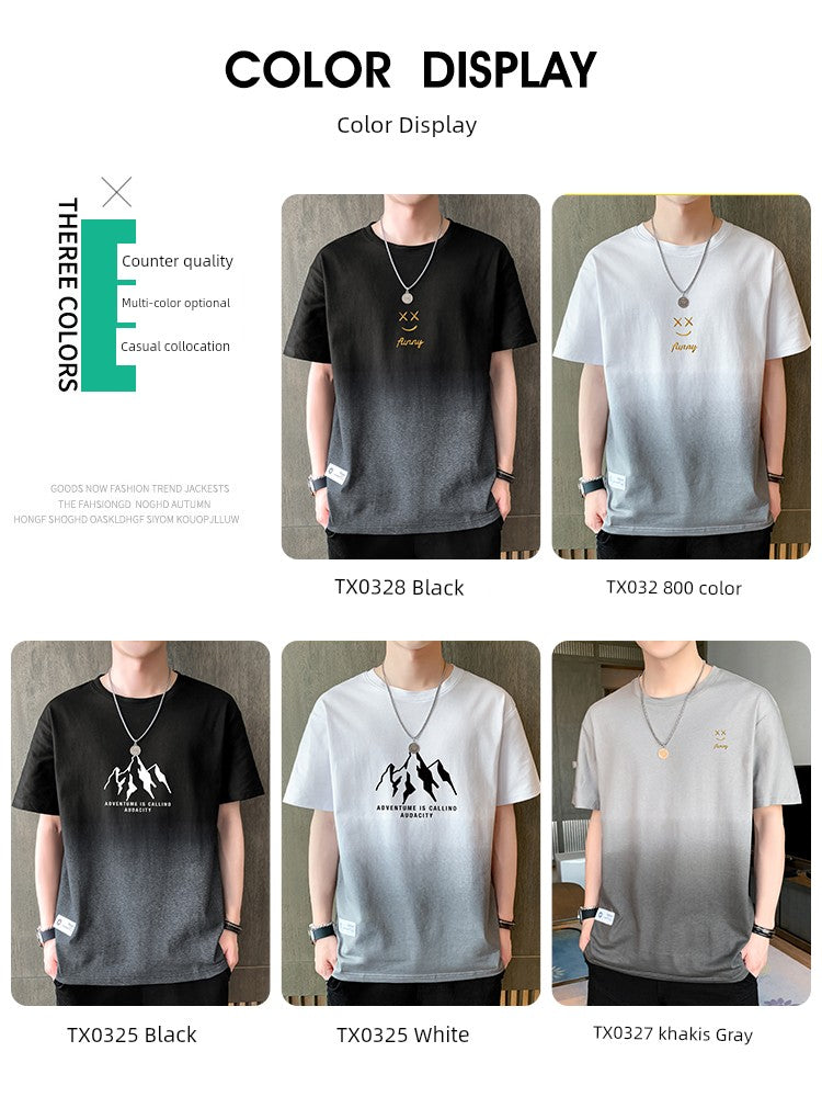 Trendy Breathable Cotton T-Shirt