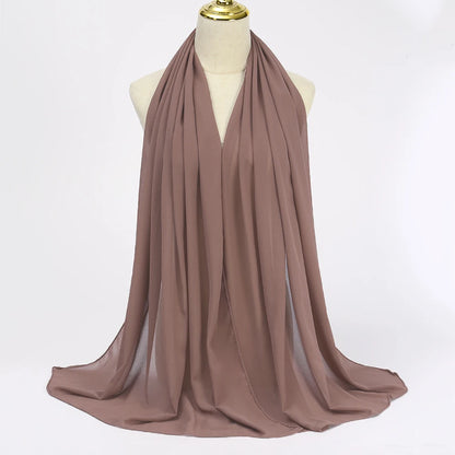 Chiffon Muslim Hijab Scarf