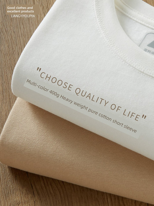 Liangyi Youpin Heavyweight Cotton T-Shirt
