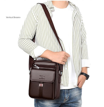 Legacy Leather Crossbody Briefcase