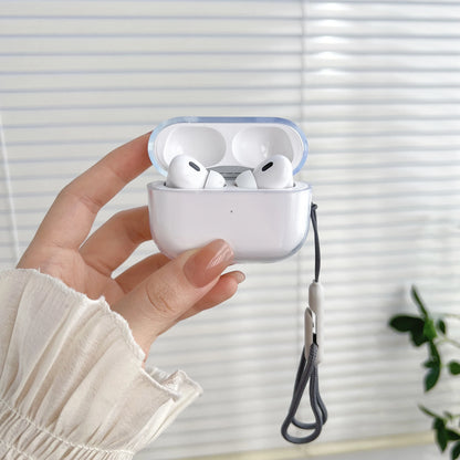 Clear AirPods Case with Lanyard Strap