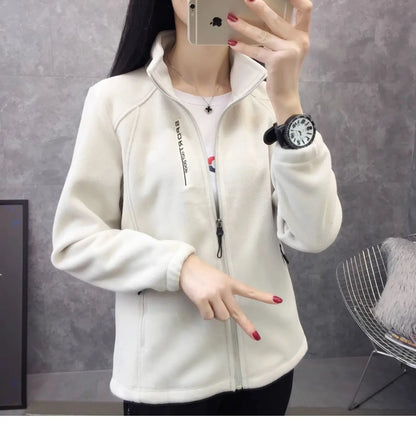 Plus Size Fleece Winter Coat