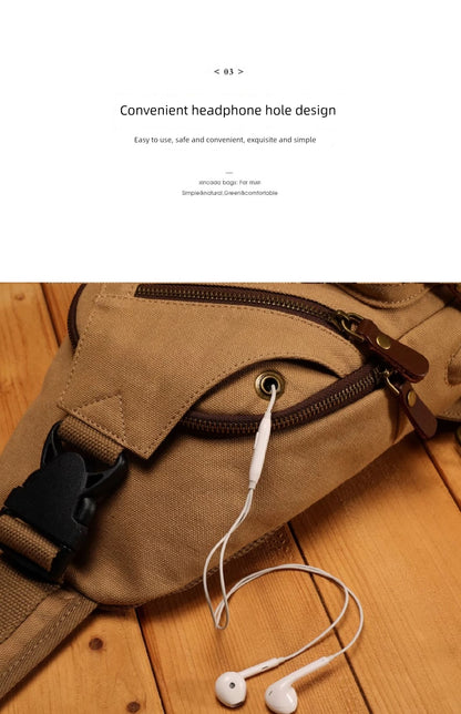 Canvas Urban Sling Bag