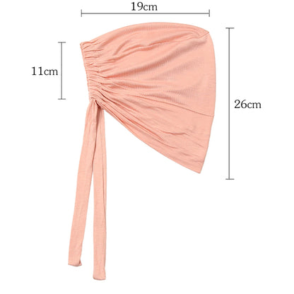 Modal Satin Hijab Cap