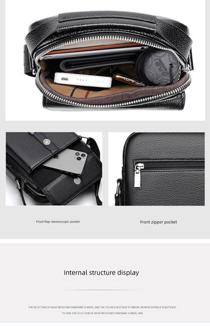 Legacy Leather Crossbody Briefcase