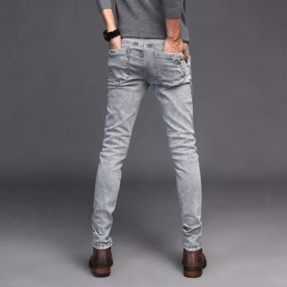 2024 Korean Style Slim Fit Jeans