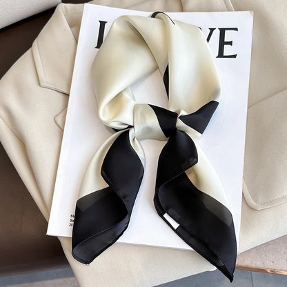 Luxury Silk Print Scarf