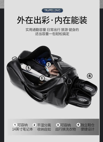 Heritage Leather Travel Duffle