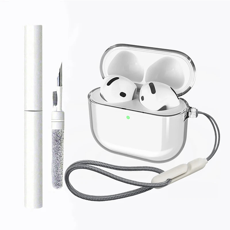 AirPods 4 with Cleaner Kit & Lanyard