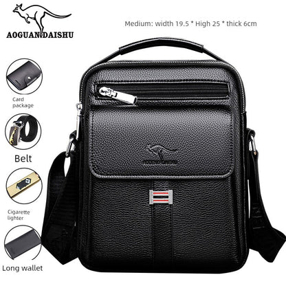 Legacy Leather Crossbody Briefcase