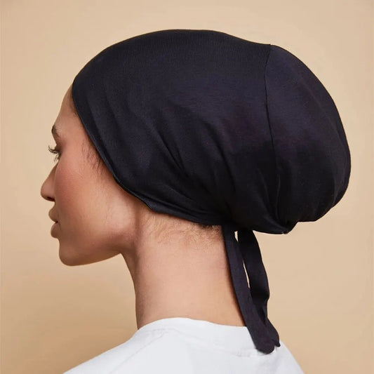 Modal Satin Hijab Cap