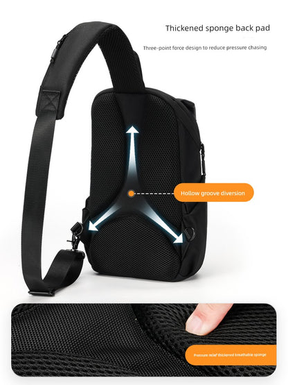 LuxeGuard Urban Crossbody Bag