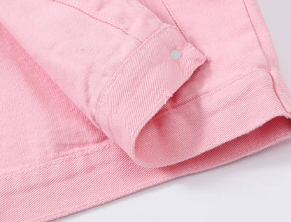 Stylish Slim Fit Denim Coat