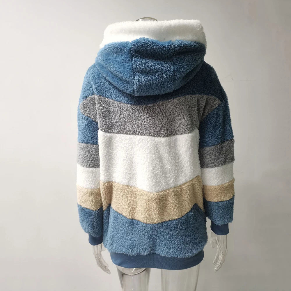 Hooded Winter Cashmere Coat