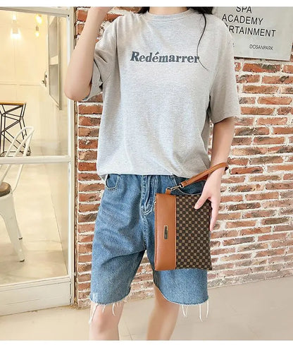 Women's Retro Print Clutch Wallet