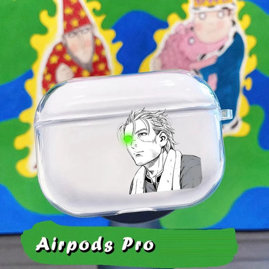 Vinland Saga Anime Transparent TPU Case for AirPods