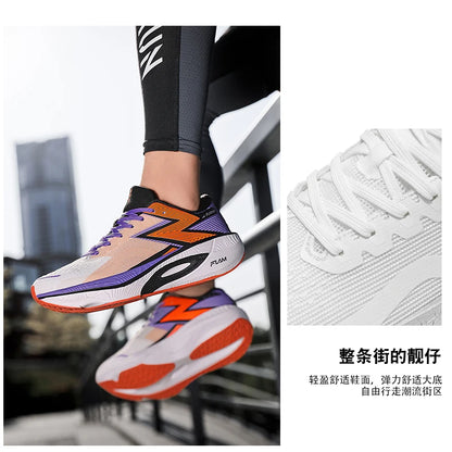 Rozoball Carbon Plate Marathon Running Shoes – Lightweight Air Cushion Sneakers