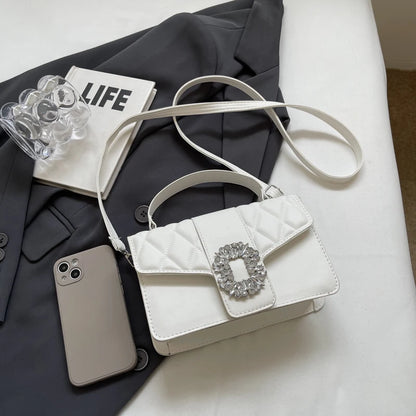 Diamond Gleam Chain Bag
