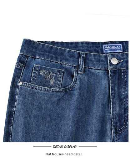 Youth Embroidered Denim Trousers