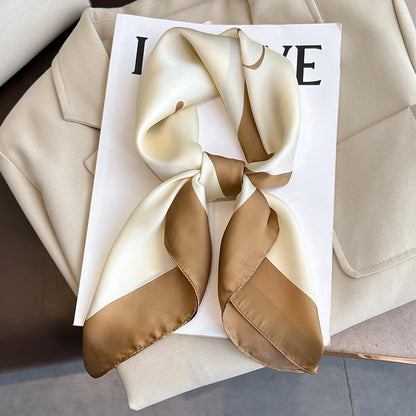 Luxury Silk Print Scarf