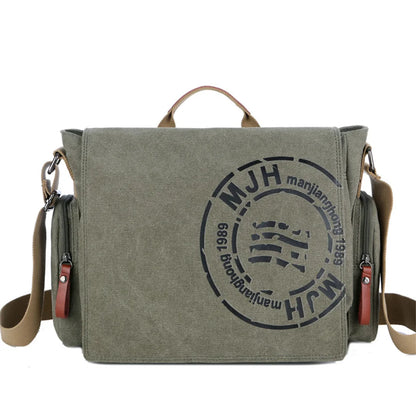 Weixier Canvas Travel Satchel